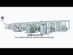 1200pcs/min New Full Servo Sanitary Napkin Production Line Export
